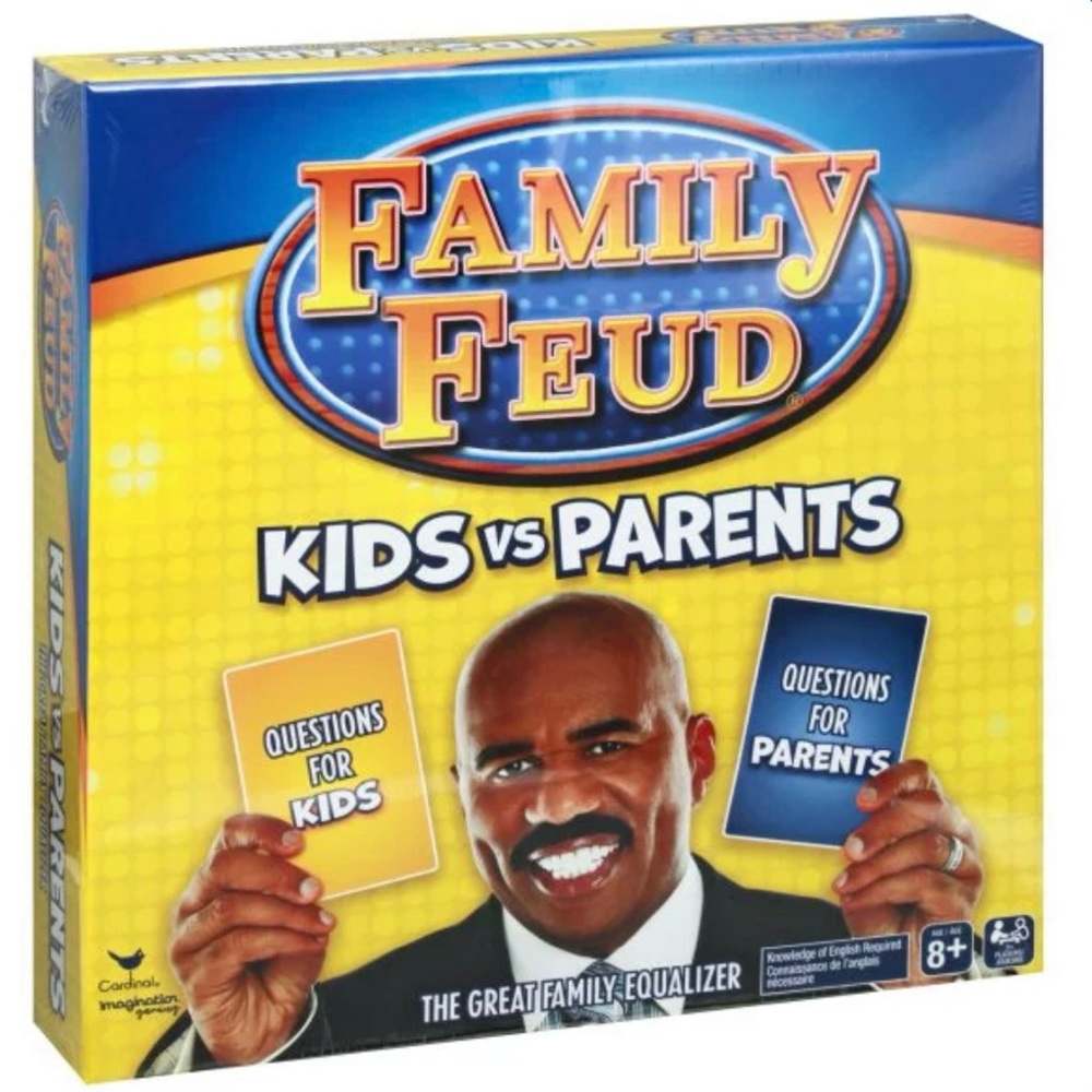 NWT- Family Feud Kids vs Parents Board Game